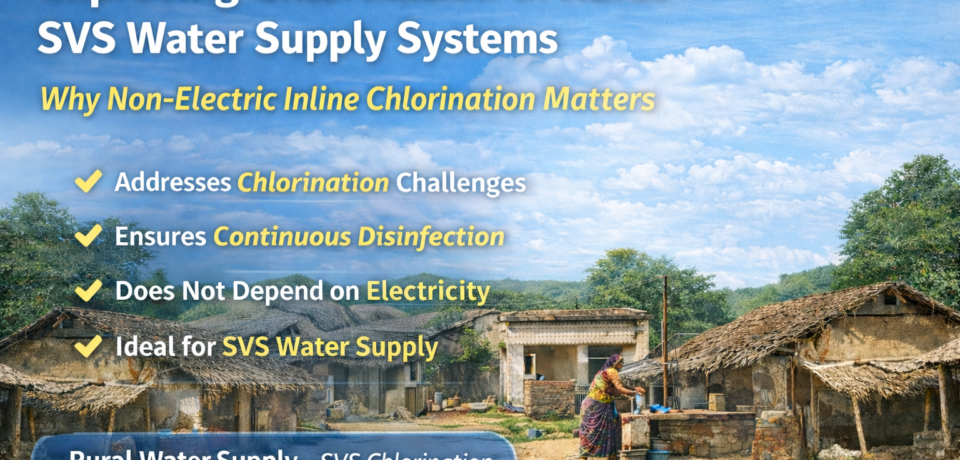 Improving Chlorination in Rural SVS Water Supply Systems: Why Non-Electric Inline Chlorination Matters